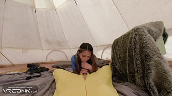 Preview 2 of Cara Hairy - VR Conk: Asian Babe Katara Gets Fucked With Aang In The Avatar Cosplay Parody pt.1
