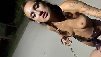 Preview 4 of Marathi Movie Hot - Me- Teen Girl Strap-on pegging Teen Guy outdoors,  femdom,  BDSM