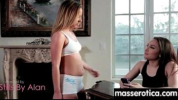 Preview 1 of Cum Valentina - Young innocent lesbian has her tight little flower penetrated 4