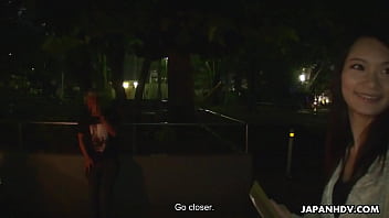Preview 1 of Bbc Creampie Mature - Japanese hitchhiker Ako Nishino blows a stranger&#039_s dick in the car uncensored.