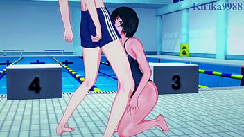 Preview 1 of Bf Chodae Video Moves Khet - Ai Nanasaki and Hibiki Tsukahara intense sex. - Amagami Hentai