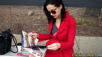 Preview 1 of Hentai Boobs Grope - Real lesbian eats pussy