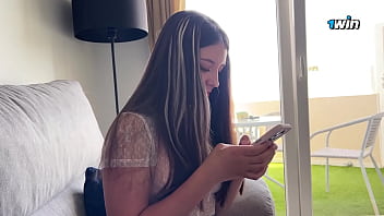 Preview 1 of Extra Smala - &quot_Give me your cock NOW!!&quot_ Step Sister Suck My Dick and Take Cum in Mouth to Make Her Ex Boyfriend Jealous