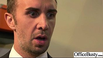 Preview 3 of Porn In A Net Cafe - Cute Girl With Big Tits Get Seduced And Banged In Office movie-04