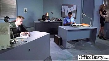 Preview 2 of Virgin Boy Defloration Girl - Cute Girl With Big Tits Get Seduced And Banged In Office movie-24