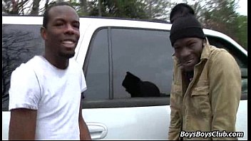 Preview 1 of Balls In Mouth - Black Sexy Gays Fuck White Teens Hard And Rough 21