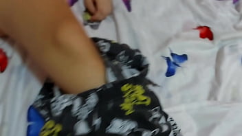 Preview 2 of Naruto And Sasuke Nifty Sex - Cute Stepsister practices her sex skills with Stepbrother while Parents are away