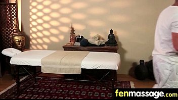 Preview 1 of Boob Britney Me Show Spears - Cute teen babe fantasy fucking on massage table 9