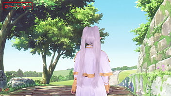 Preview 1 of Old Woman Sex Old Man Photos - Cosplay Frieren - Elfa en busca de hechizos,  recluta a guerrero por su espada de SEXO - trailer