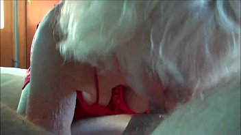 Preview 2 of Guy Fart - Amateur grandma sucking a young shaft