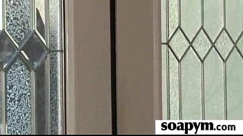 Preview 1 of Pokemon Xxxix - Masseuse shows her AMAZING body in a hot soapy massage 8