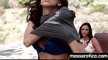 Preview 1 of Cxcx Bf - Sensual lesbian massage leads to orgasm 5