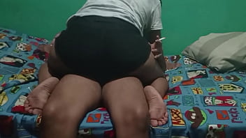 Preview 1 of Kazino Orel Reshka - Amante caliente chupando polla y cabalgando verga de su joven amante