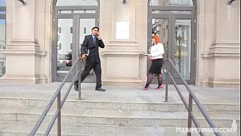 Preview 1 of Xnxx Cot Truyen Hk - Big Booty BBW Redhead Tiffany Star Fucks Her New Boss