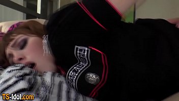 Preview 2 of Fast Women Xxx Videos - Sexy tranny gulps sperm