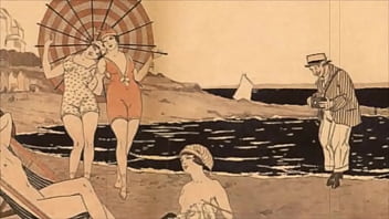 Preview 2 of Kendra Lust Sex Video Scene - vintage erotic illustration