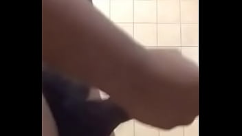Preview 2 of First Night Home Six Video Comg - jacking off at work in the bathroom