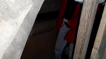 Preview 2 of Arab Negro Sex - I caught my step-aunt masturbating and continued to watch her until she cum - Lesbian Illusion Girls