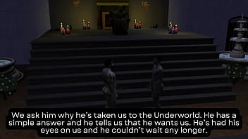 Preview 1 of Wwwxnxxzcom Group - Toddy and Gareth get fucked by the Grim Reaper Sims 4 Wicked Wims