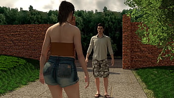 Preview 1 of Dfxxxxxx - Claire&#039_s Embarrassing trip to the Park