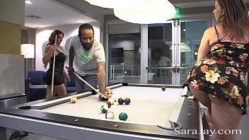 Preview 2 of Yoga Xxx Story - Sara Jay and Nicky Hustle Black Cock