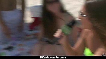Preview 2 of Ashle Grahams - Sex for cash turns shy girl into a slut 30