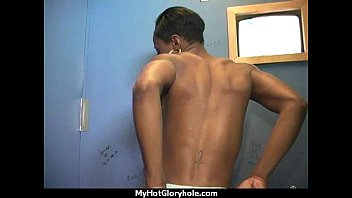 Preview 4 of When My Brother - Sexy ebony enjoying gloryhole 19