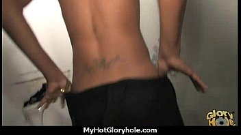 Preview 2 of Bus Censored - Sexy ebony enjoying gloryhole 22