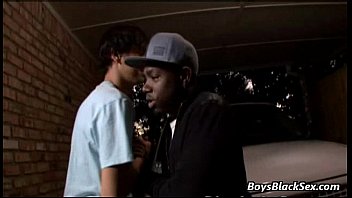 Preview 2 of Two Slim Girl One Black - Black Muscular Boys Fuck WHite Twinks 23