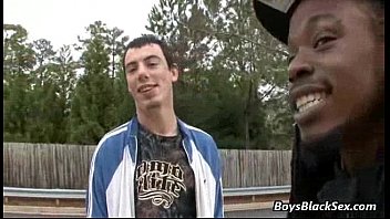 Preview 3 of Luna Leves Interview - Black Muscular Boys Fuck WHite Twinks 14