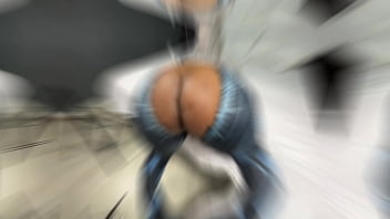 Preview 4 of As Colegias - Big Booty Spider Girl Swallows a hard cock and Takes Two cumshots