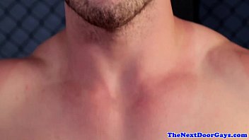Preview 1 of Pleasing Dd - Muscled Chuck tugs his thick cock