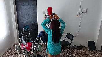 Preview 2 of Hot Face Czech - exclusive!! I seduce my neighbor while he&#039_s cleaning his motorcycle.