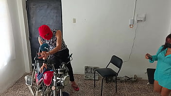 Preview 1 of Hot Face Czech - exclusive!! I seduce my neighbor while he&#039_s cleaning his motorcycle.