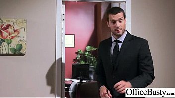 Preview 1 of Do An - Sex In Office Class With Big Juggs Worker Girl video-12