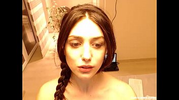 Preview 4 of Tribbing Cumming2 - Hot Brunette Masturbating On Cam