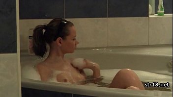 Preview 2 of Xxncxx D - Petite hot teen tied banged