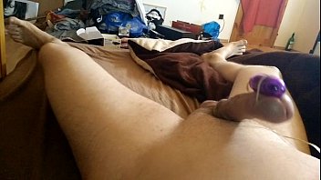 Preview 3 of Wife With Hairy Man - Young Boy Cumming Hands Free