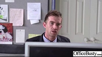 Preview 4 of Mom Cikhen Son - Busty Slut Worker Girl In Office Get Hardcore Style Nailed video-05