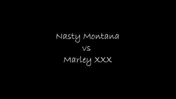 Preview 1 of Xxhamaster - Marley XXX vs Nasty Montana Trailer