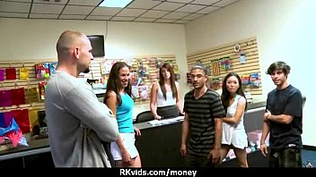 Preview 4 of Sexci Films - Slutty amateur babe is paid cash from some crazy public sex 24