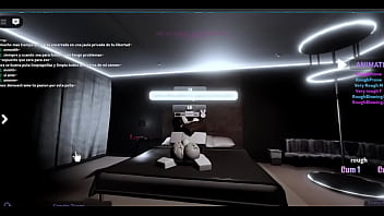 Preview 3 of Schmutzige Porno - Puta infiel follada por negro en condominio roblox