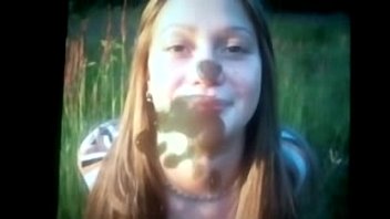 Preview 4 of Cum Church - Hot Cum Tribute to this Sexy Hot Blonde Ukrainian Cute Horny Face Girl