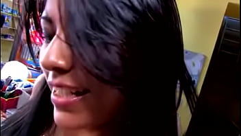 Preview 1 of Gielfrind Smoking - Sexy latina with big tits fucked in the shop where she&#039_s working