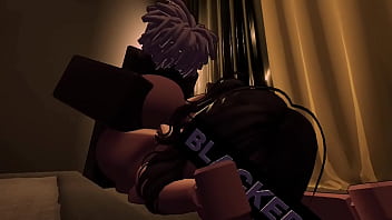 Preview 4 of Pregnat Hd - Roughed down by his HUGE BBC~ (BLACKED ROBLOX)