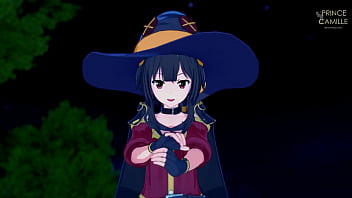 Preview 2 of Wifesucks Stranger - Megumin wants to do magic with your dick - konosuba