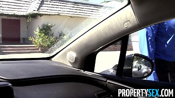 Preview 1 of Xxx Vdeo Movie - PropertySex - Horny wife selling house tricks strangers to fuck her
