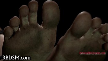 Preview 3 of Big Bobo Ass - Wild bounding of babe&#039_s sexy jugs