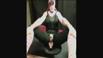 Preview 4 of Autan Sidi - Ginger in Pink Thong.MP4