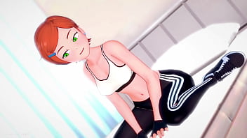 Preview 1 of B P Sxe - Gwen visita la enfermer&iacute_a luego de hacer deporte para recibir su tratamiento (Versi&oacute_n adulta)